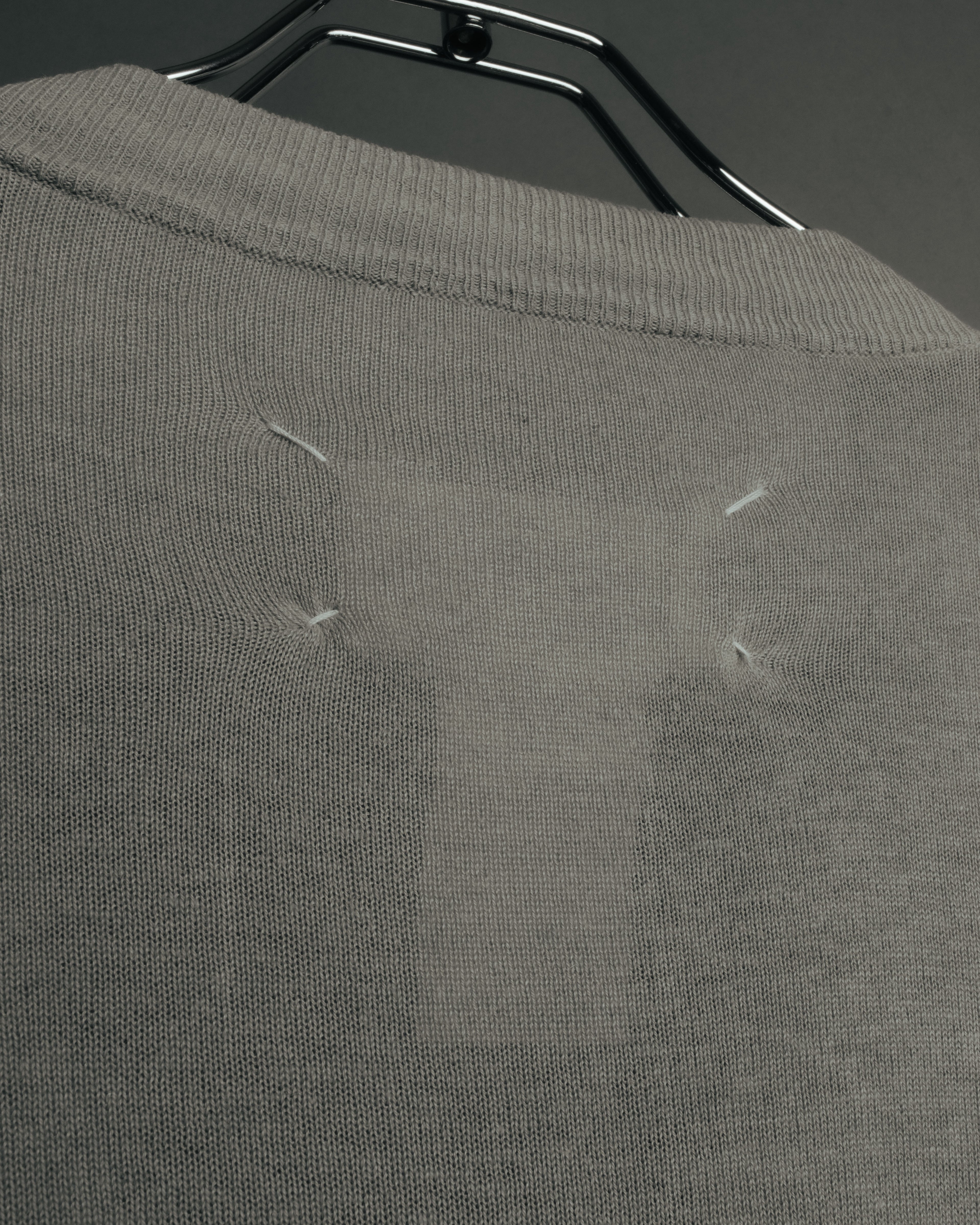 “Maison Martin Margiela” 2012SS line 4 oversized draped knit cardigan