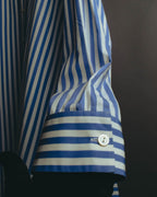 “JIL SANDER” 2018-2023 oversized striped cotton shirt dress