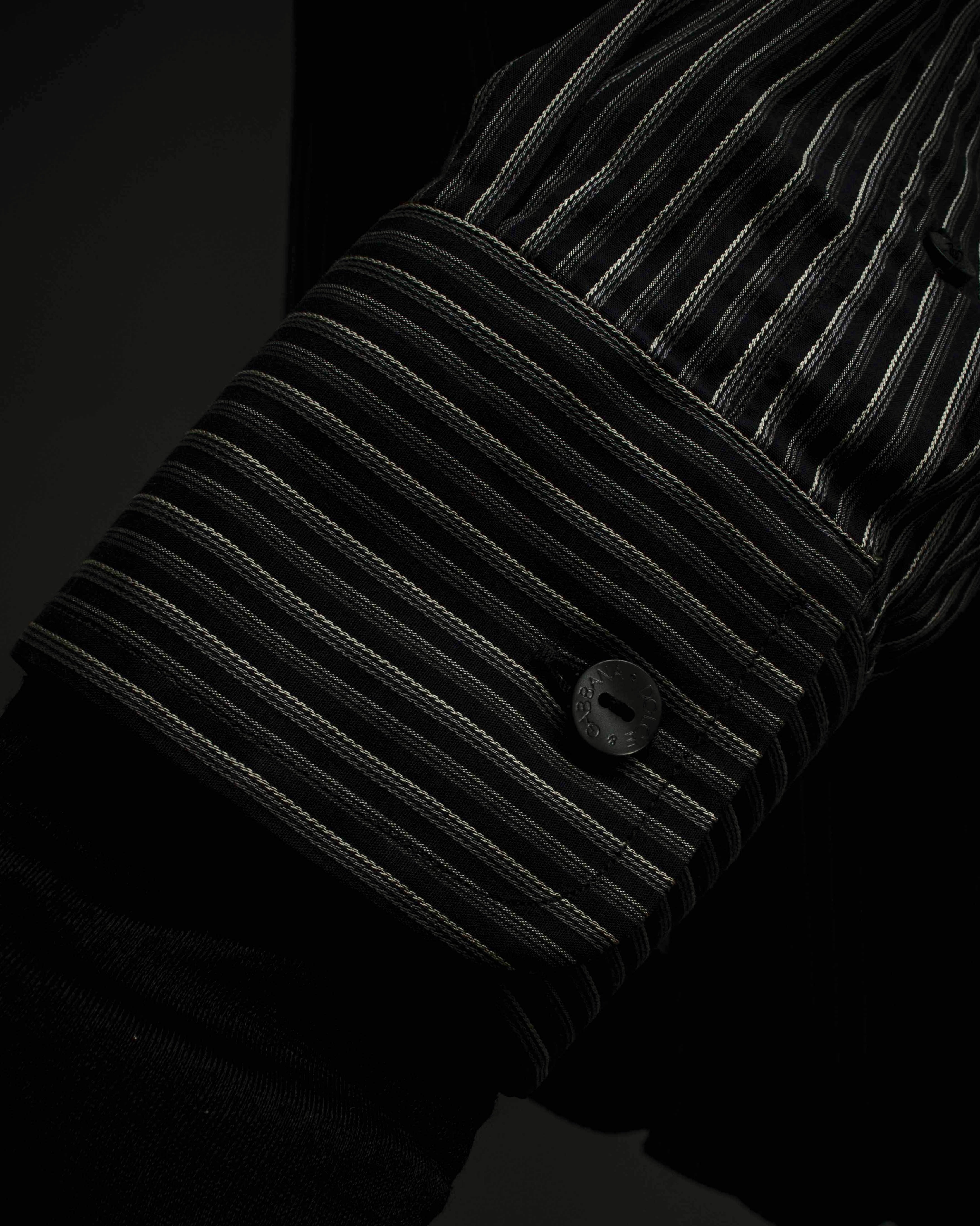 "Dolce & Gabbana" Pinstripe slim shape shirt