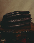 “BOTTEGA VENETA” 10’s Iridescent calfskin intrecciato trim crossbody bag