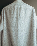 "Hermès" 00's-10's Monogram print cotton long sleeve shirt