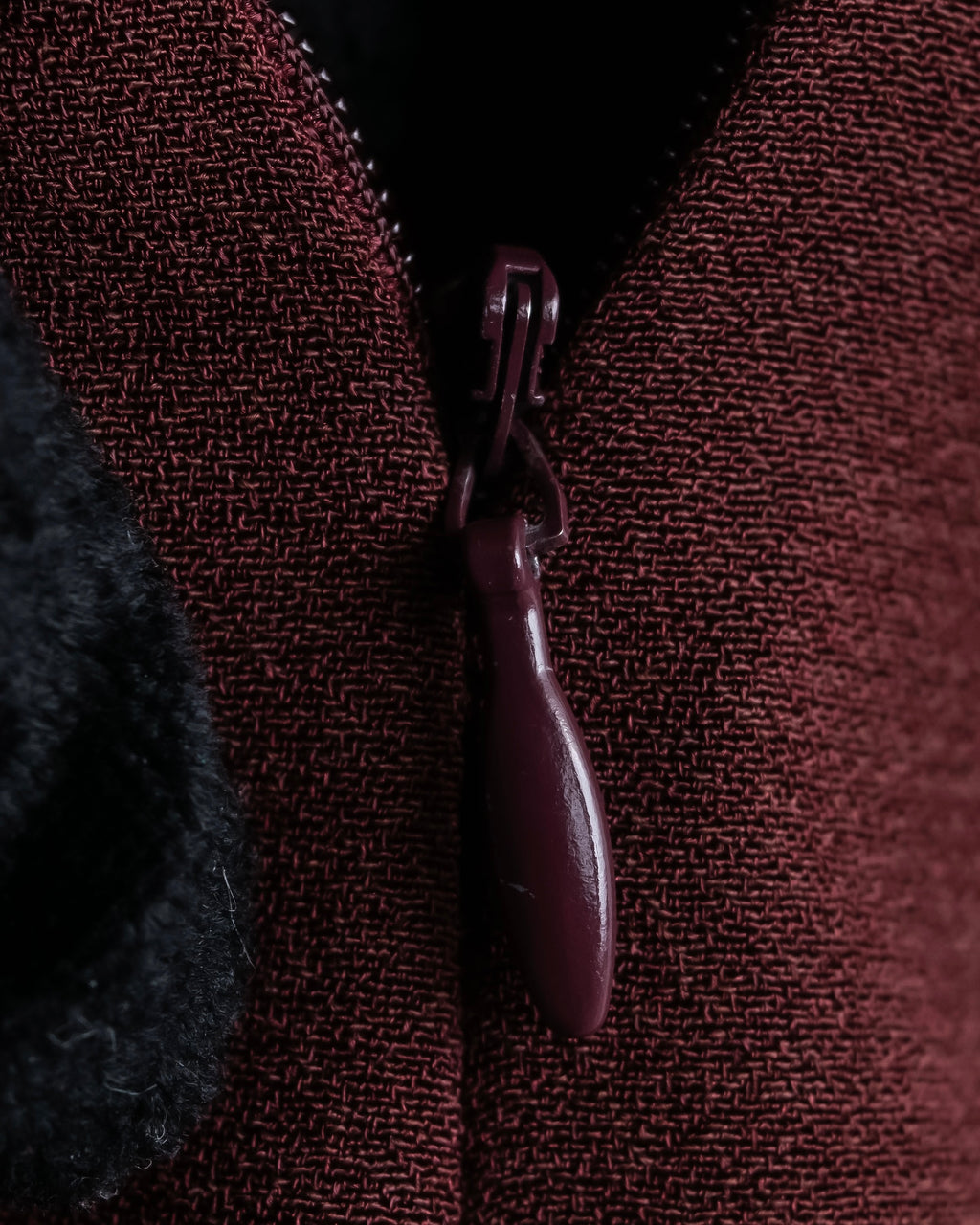 "JEAN PAUL GAULTIER" Beautiful drape burgundy wide slacks