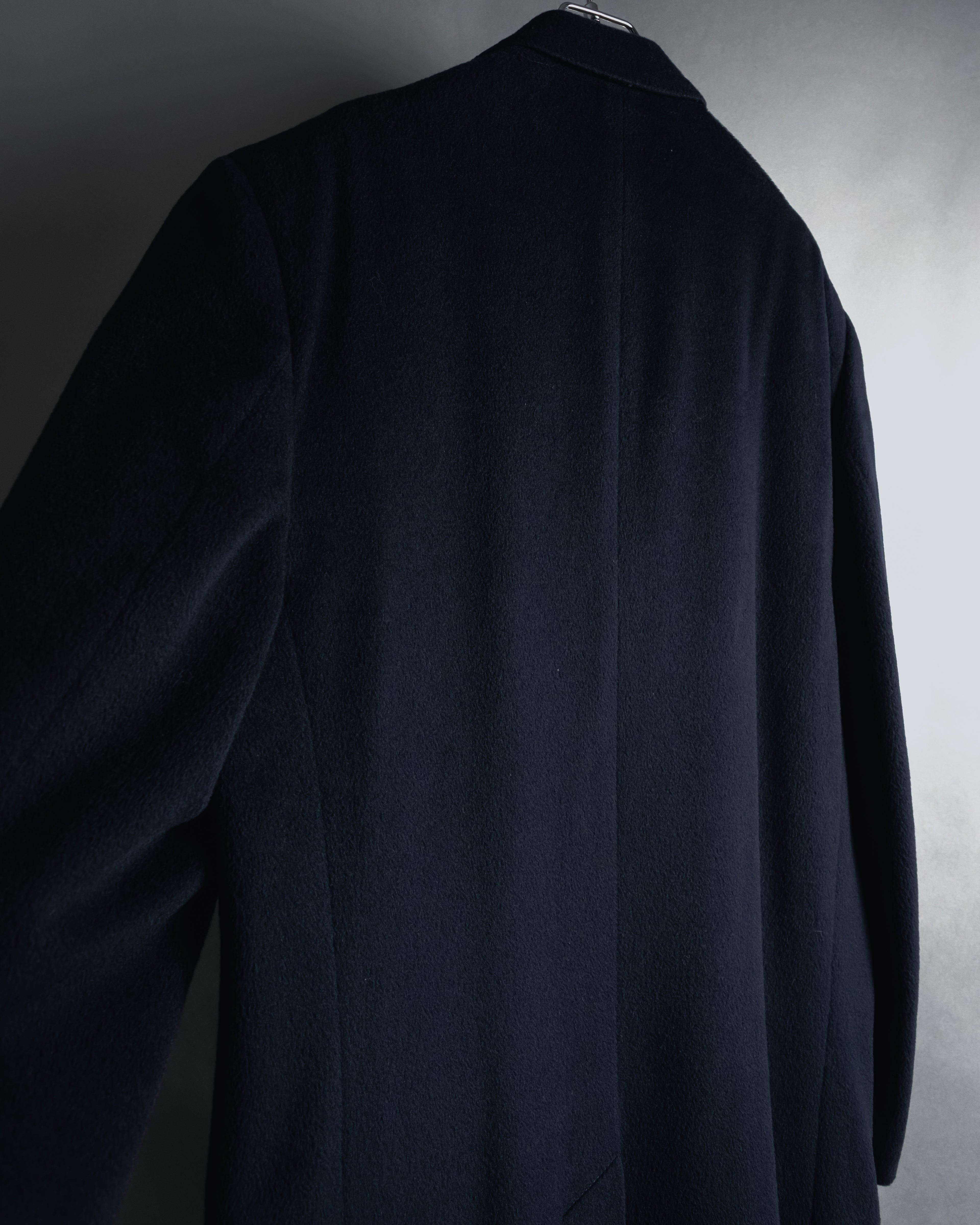 "VALENTINO GARAVANI UOMO" 80’s-90’s Cashmere blend tailored coat