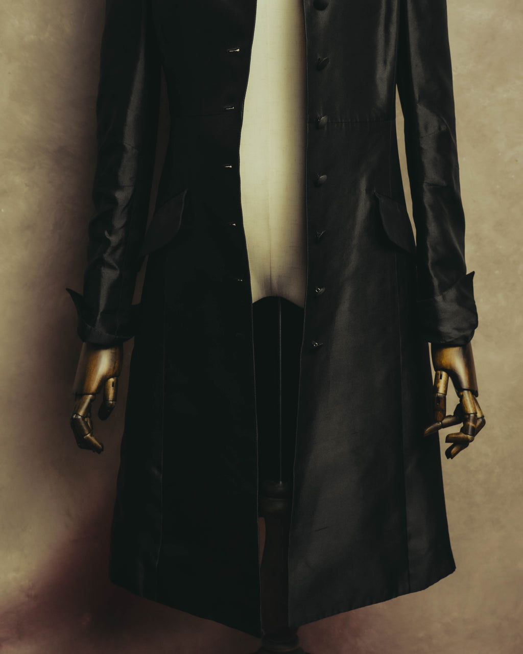 "CELINE" 00's Embellished silk coat