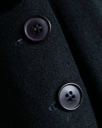 "Christian Dior" Wool draped pleated flared skirt