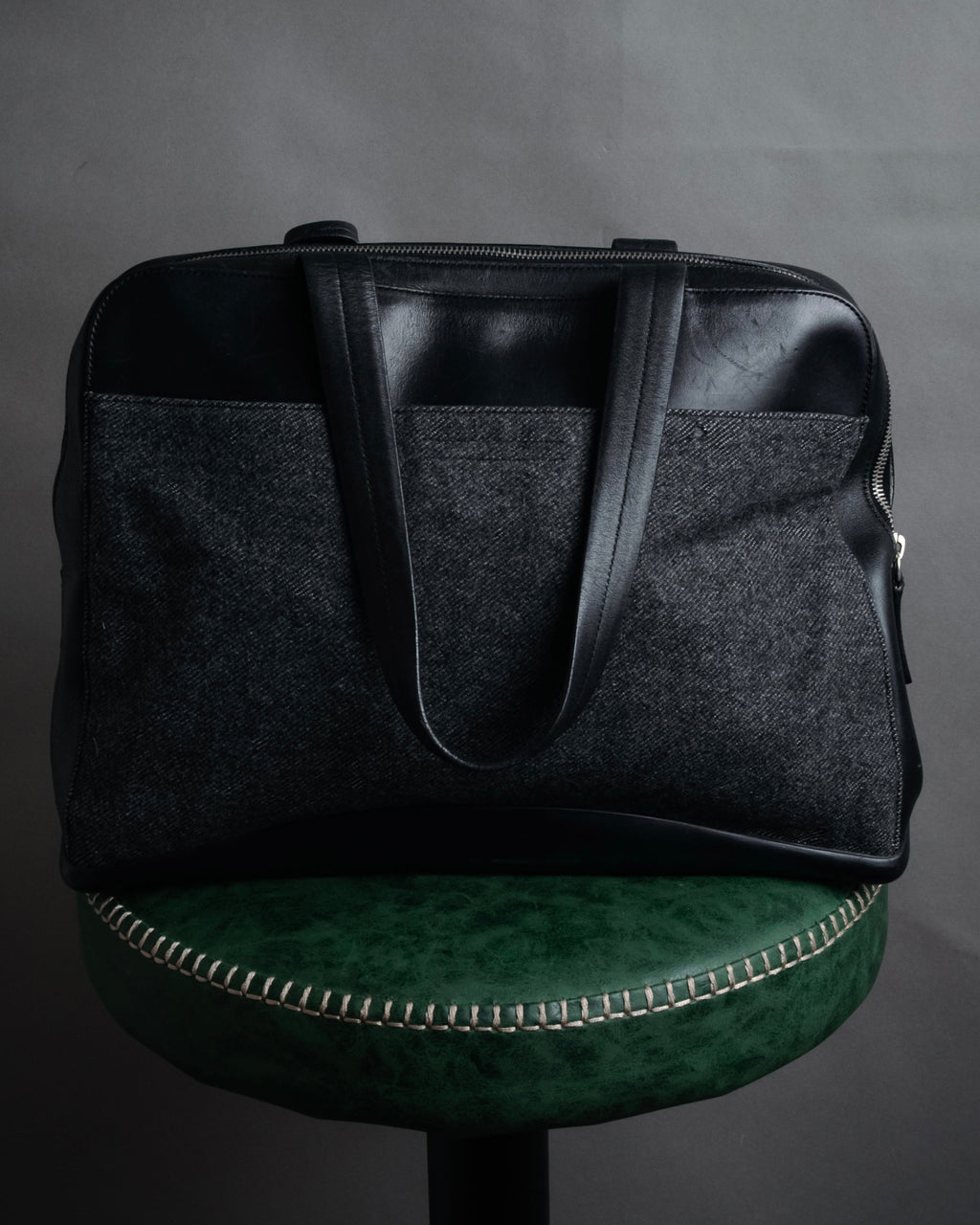 “PRADA” 1998-2003 Felt and gomma duffle bag