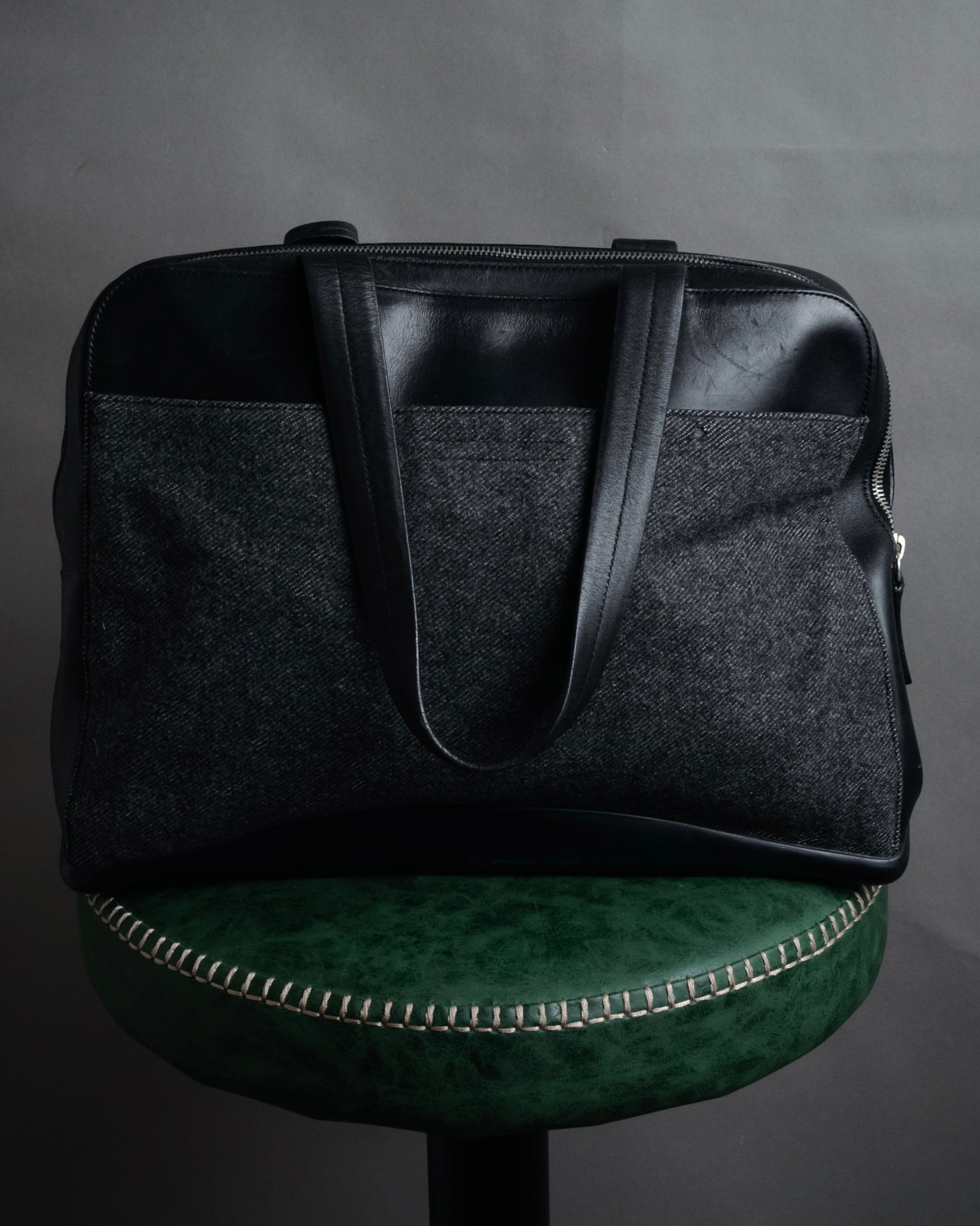 “PRADA” 1998-2003 Felt and gomma duffle bag