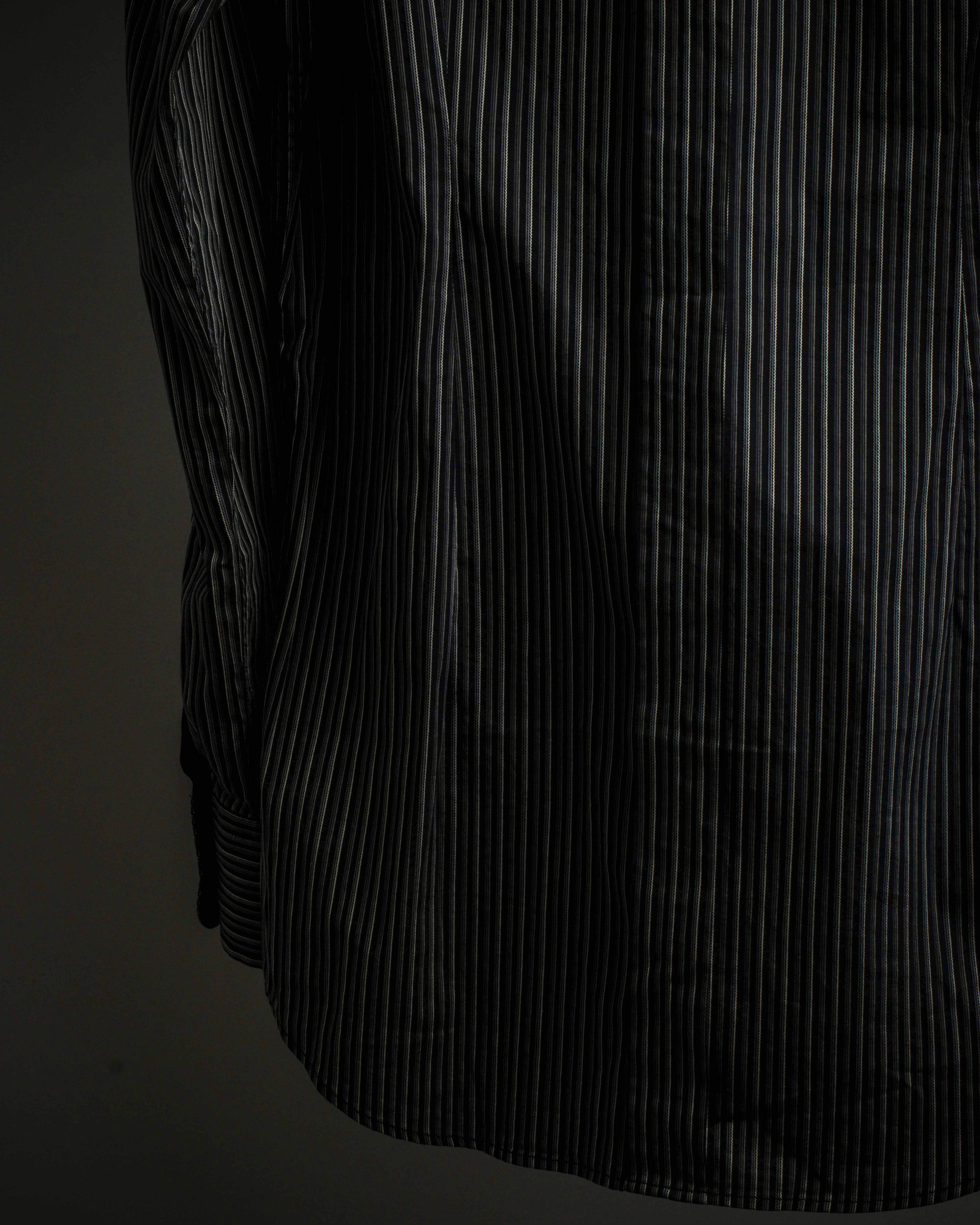"Dolce & Gabbana" Pinstripe slim shape shirt