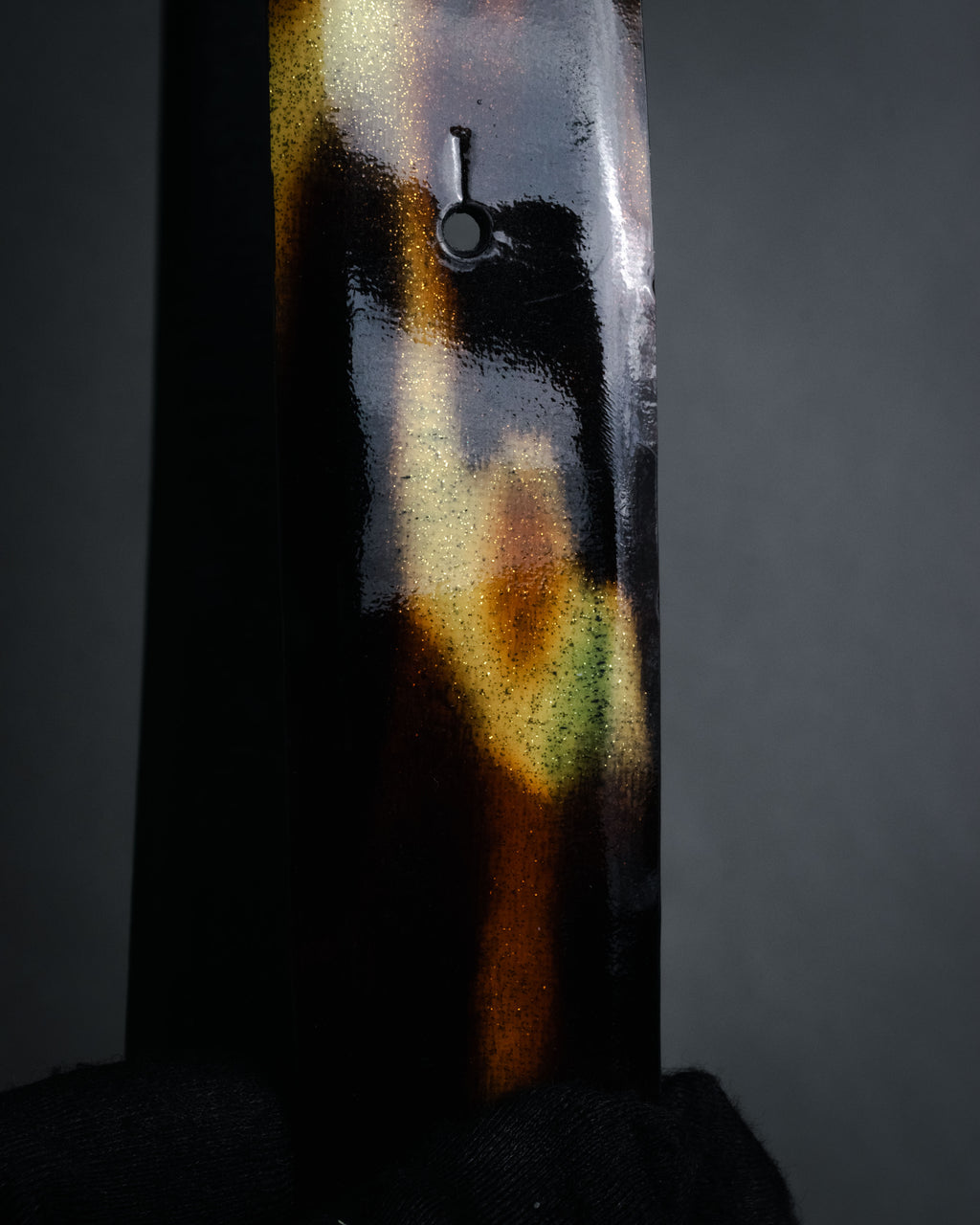 “Roger Vivier” 2010’s Patent tortoiseshell buckle belt