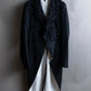 "COMME des GARCONS" 23SS Tiered lace detail evening tailcoat