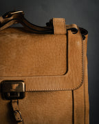 “Chloé” 12-14 Alice bicolor trapeze tote bag