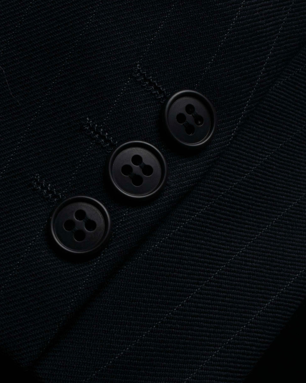 "YVES SAINT LAURENT" 00's shadow stripe pattern beautiful tailoring set up