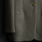 “GIORGIO ARMANI” check patented beautiful shape tailored jacket