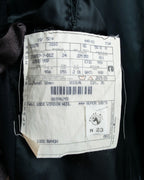 "FENDI" 3 button tailored jacket & wide tapered slacks oversized set up