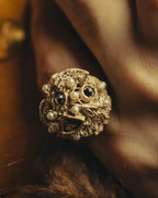 -SPECIAL- "Christian Dior" 10's-20's Sculptural clustered costume ring