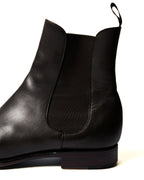 CARMINA Shoemaker/ Beautiful Box-Calf Leather Chelsea Boots Dark Brown