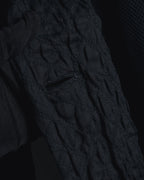 "ISSEY MIYAKE" 98SS Cotton shrunken tailored jacket