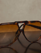 "Yves Saint Laurent" 70's-80's Oversized aviator sunglasses