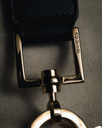 "GUCCI" 90’s-00’s suede piston-closure shoulder bag