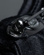 "CHANEL" 16AW Tulle lace design ribbon brooch