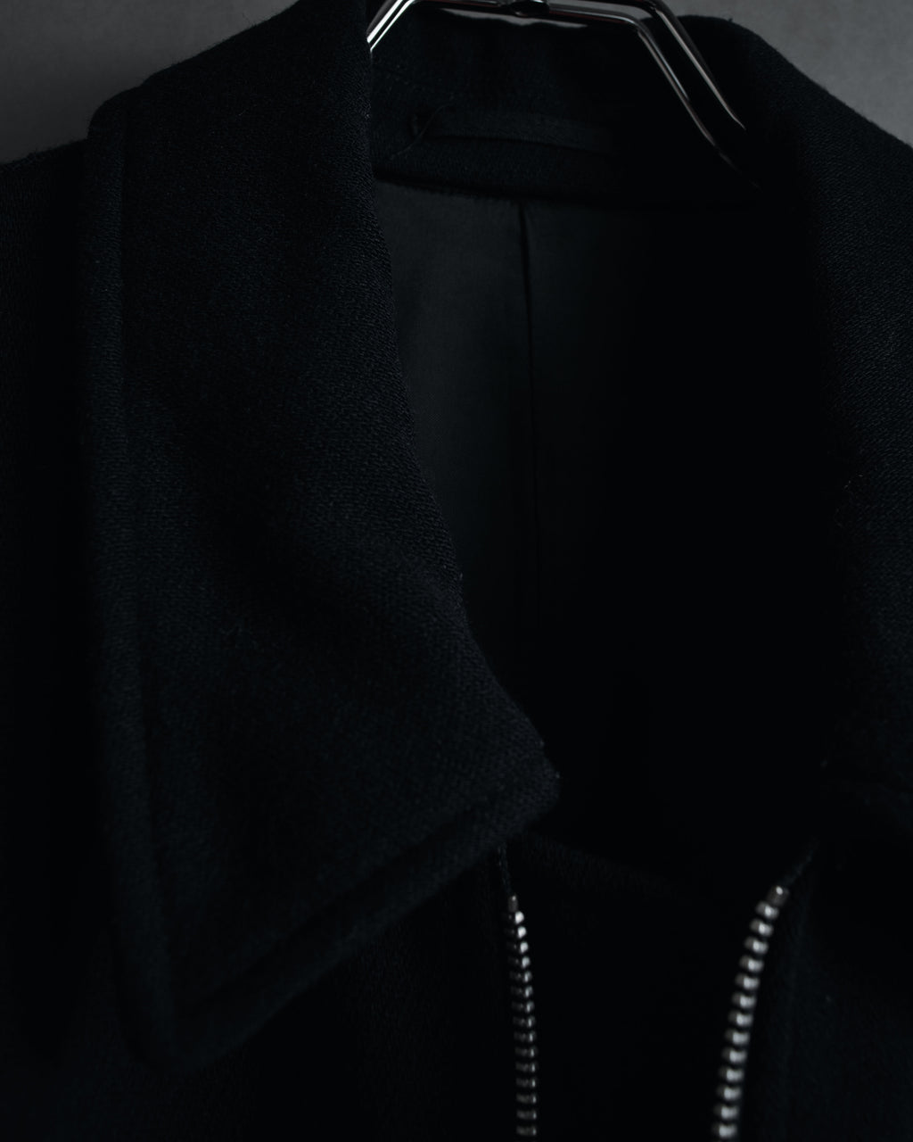 "COMME des GARÇONS HOMME"
96AW Thick wool zip-up coat