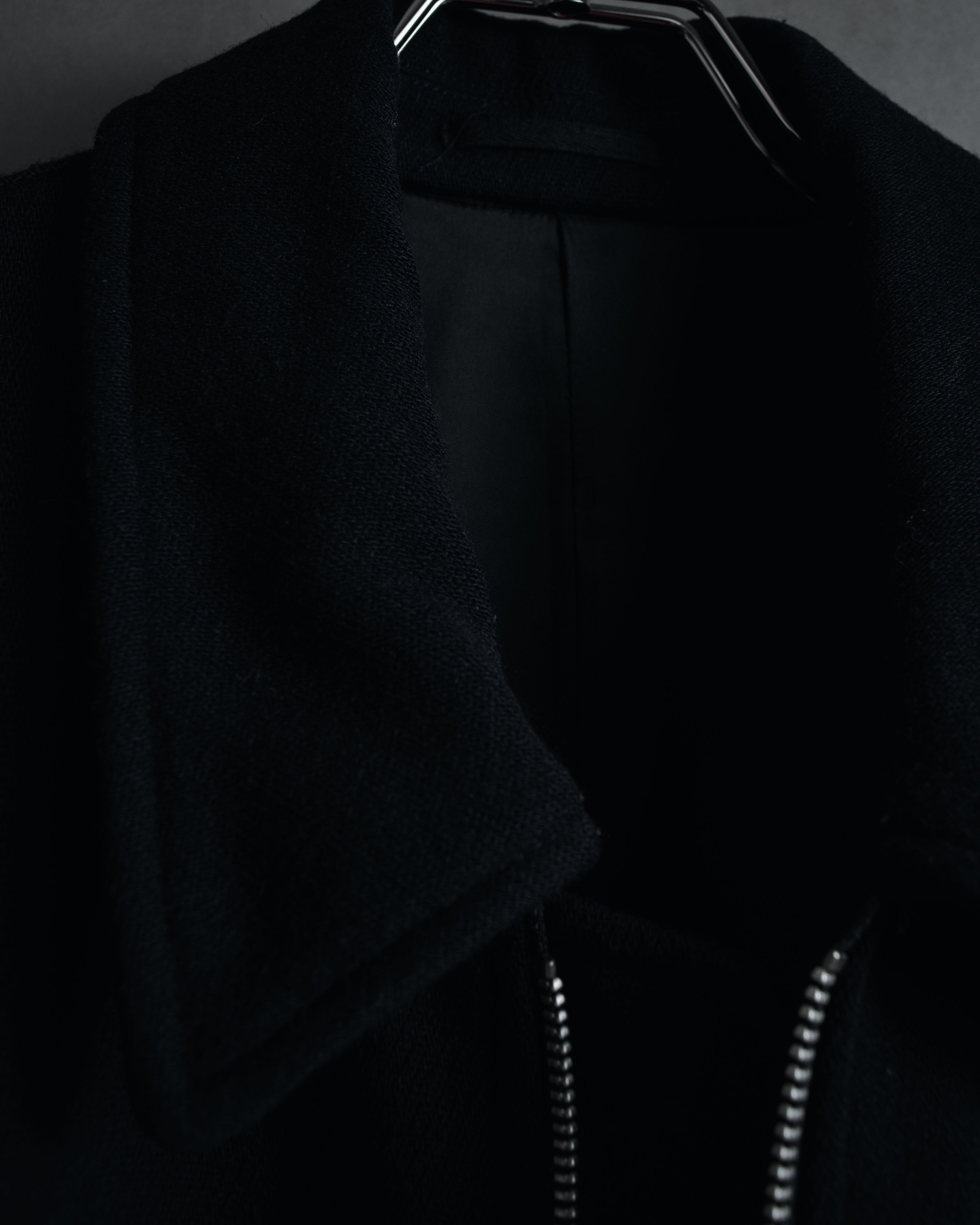 "COMME des GARÇONS HOMME"
96AW Thick wool zip-up coat