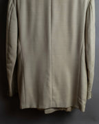 "CHRISTIAN DIOR MONSIEUR"
Peaked lapel double breasted wool tailored jacket