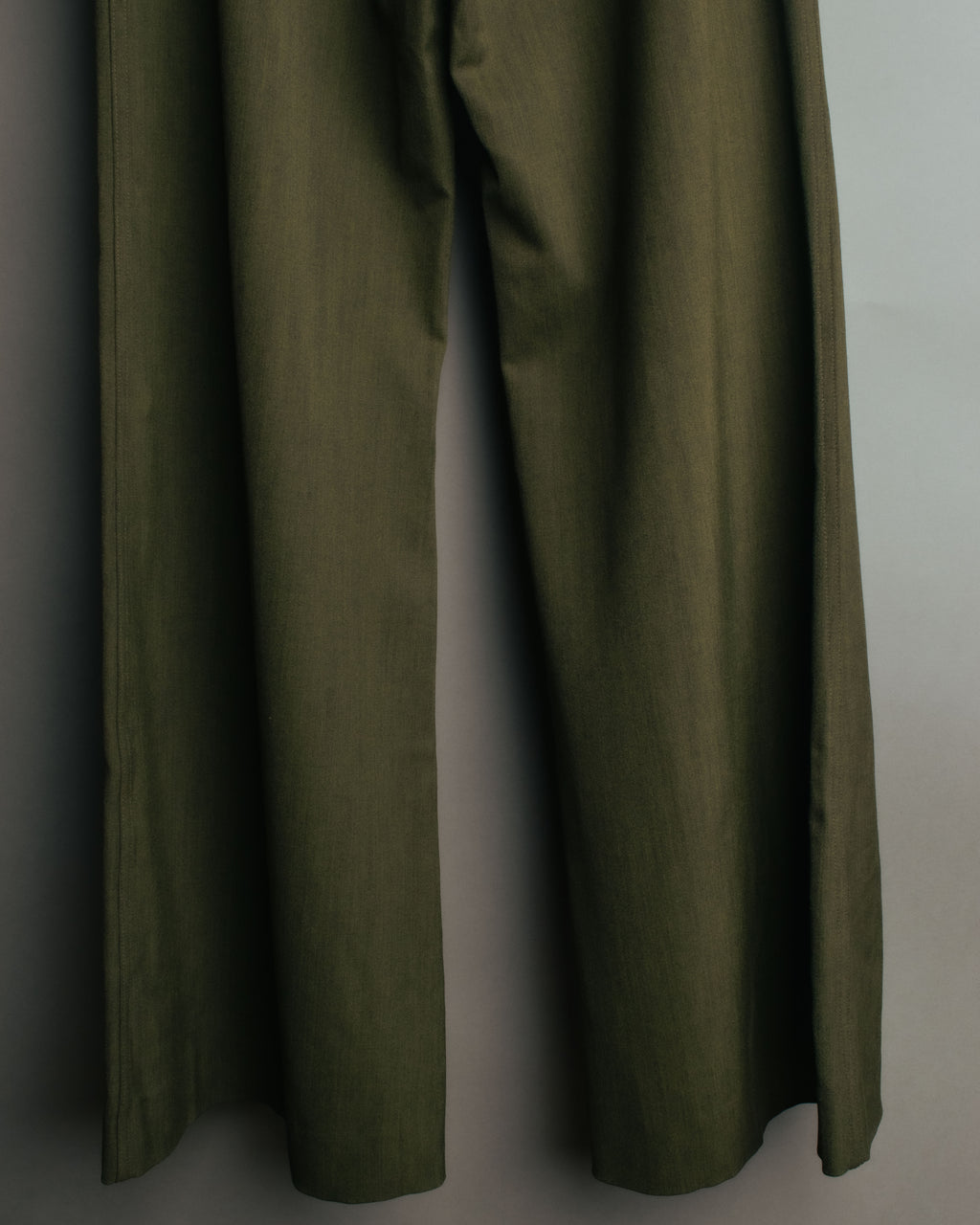 -SPECIAL- “Christian Dior” 2001 Galliano era olive wide safari trousers