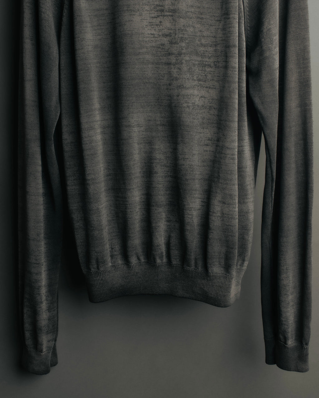 "PRADA" 90's-00's Minimal cotton zip cardigan
