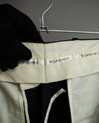 "YVES SAINT LAURENT" Classical tailoring shadow stripe pattern set up