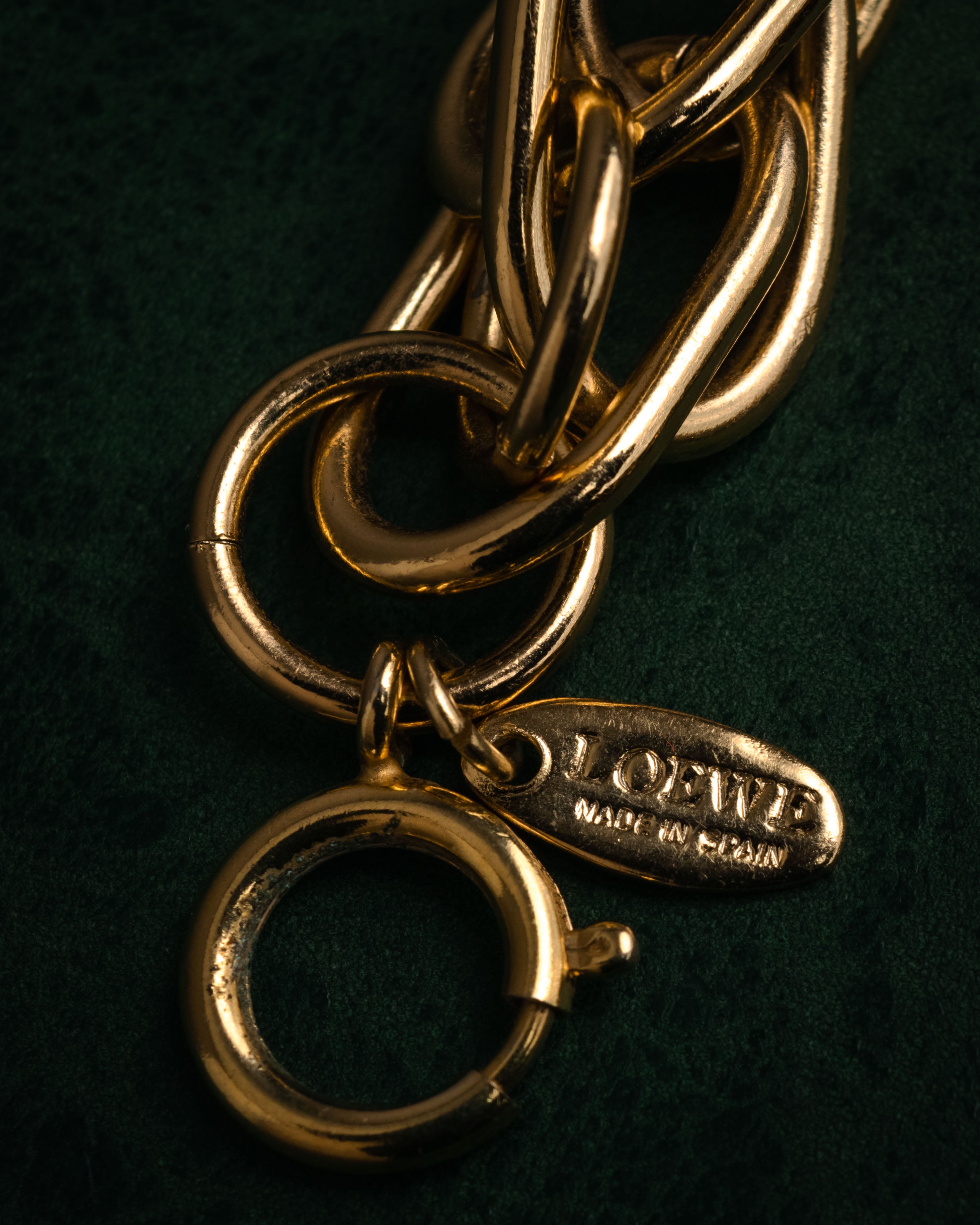 SPECIAL– “LOEWE” 80's-90's Interwoven chain bracelet – MOOD