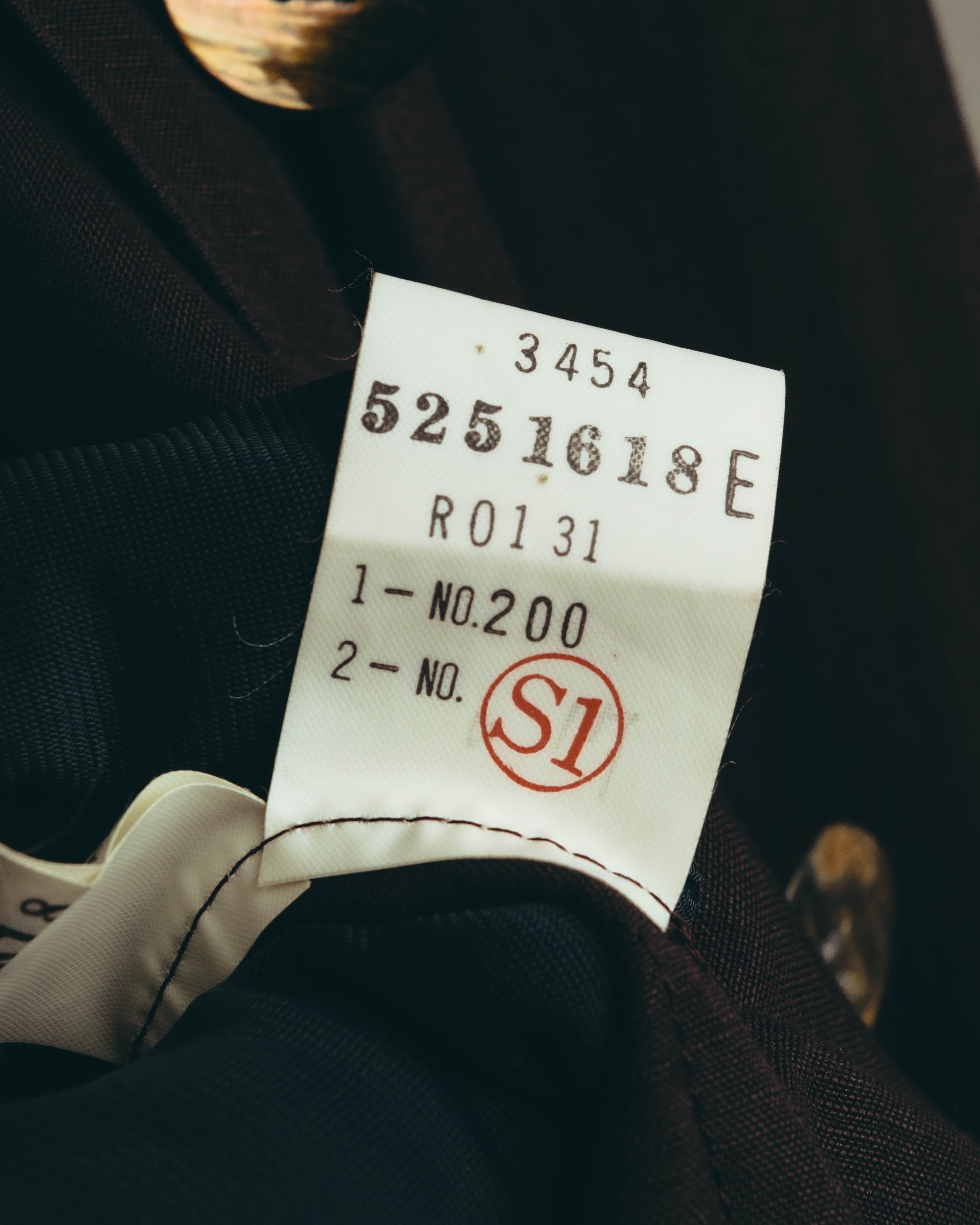 -SPECIAL- “DRIES VAN NOTEN” 90’s–00’s Rayon linen tailored long jacket and shorts set up