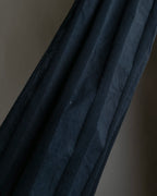 "ISSEY MIYAKE FETE" Fabric change stripe pattern wide slacks