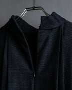 "MAISON MARGIELA" 16AW Deep tuck design sleeveless dress