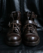 "PRADA" Belt design high cut boots