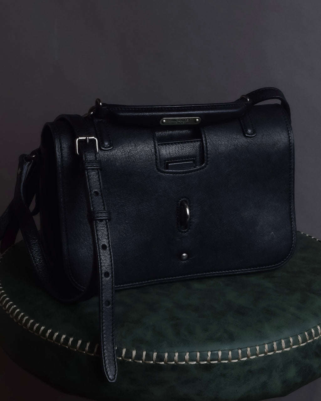 "Saint Laurent" Charlotte leather messenger bag
