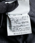 "tricot COMME des GARCONS" 
Double-breasted reversible fur tailored coat