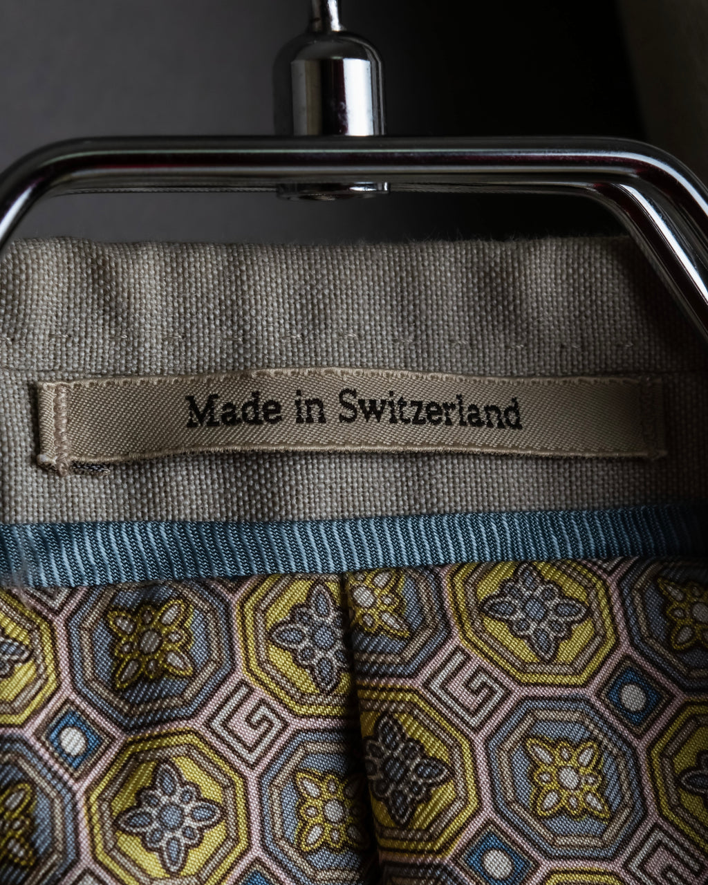 "GUCCI" 21SS Label attached single 2B tailored jacket setup