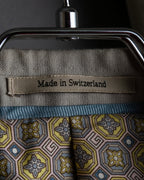 "GUCCI" 21SS Label attached single 2B tailored jacket setup