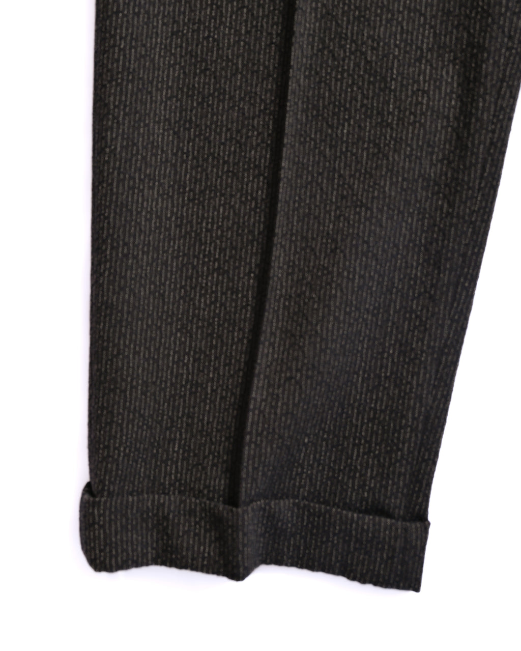 DOLCE & GABBANA/ 2015 Silver Pin Striped Single Breasted Set-up Brown