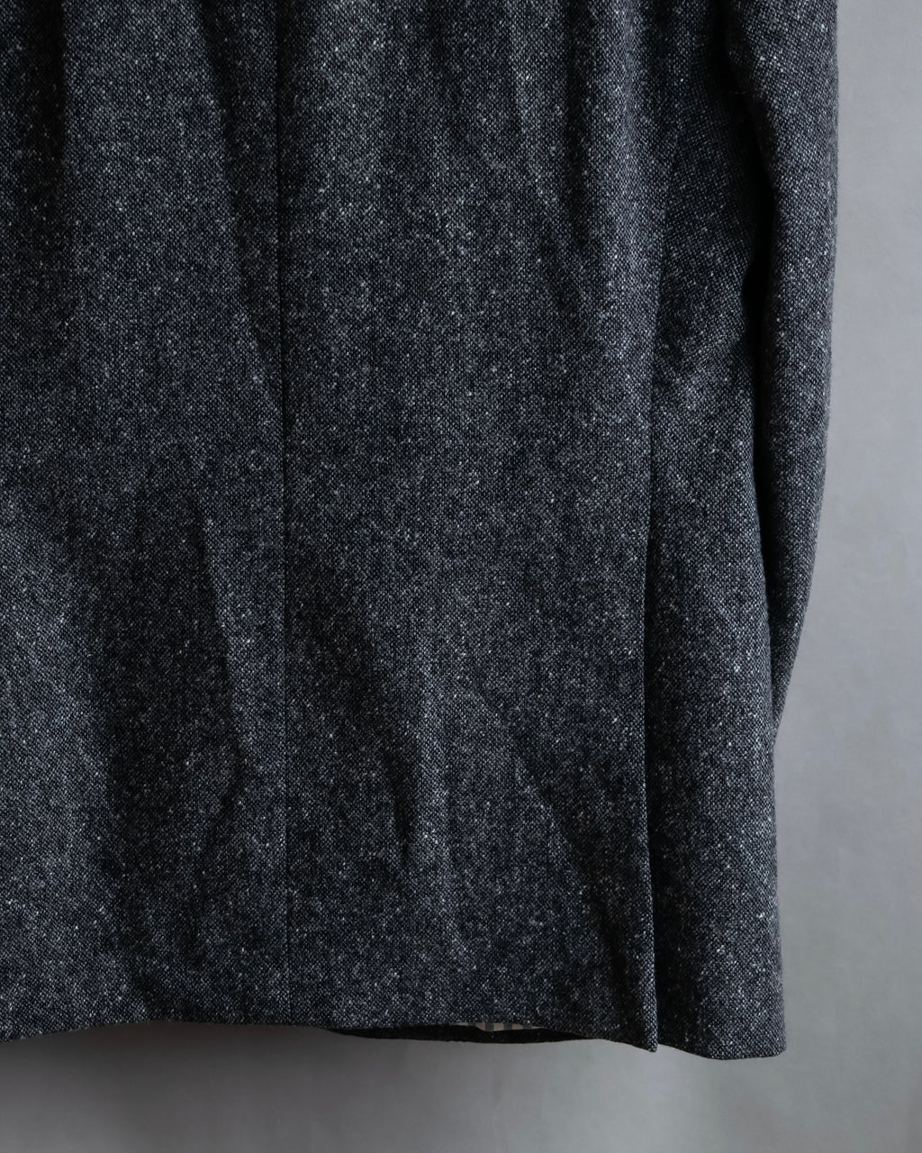 "THOM BROWNE" 3-button napped tweed tailored jacket