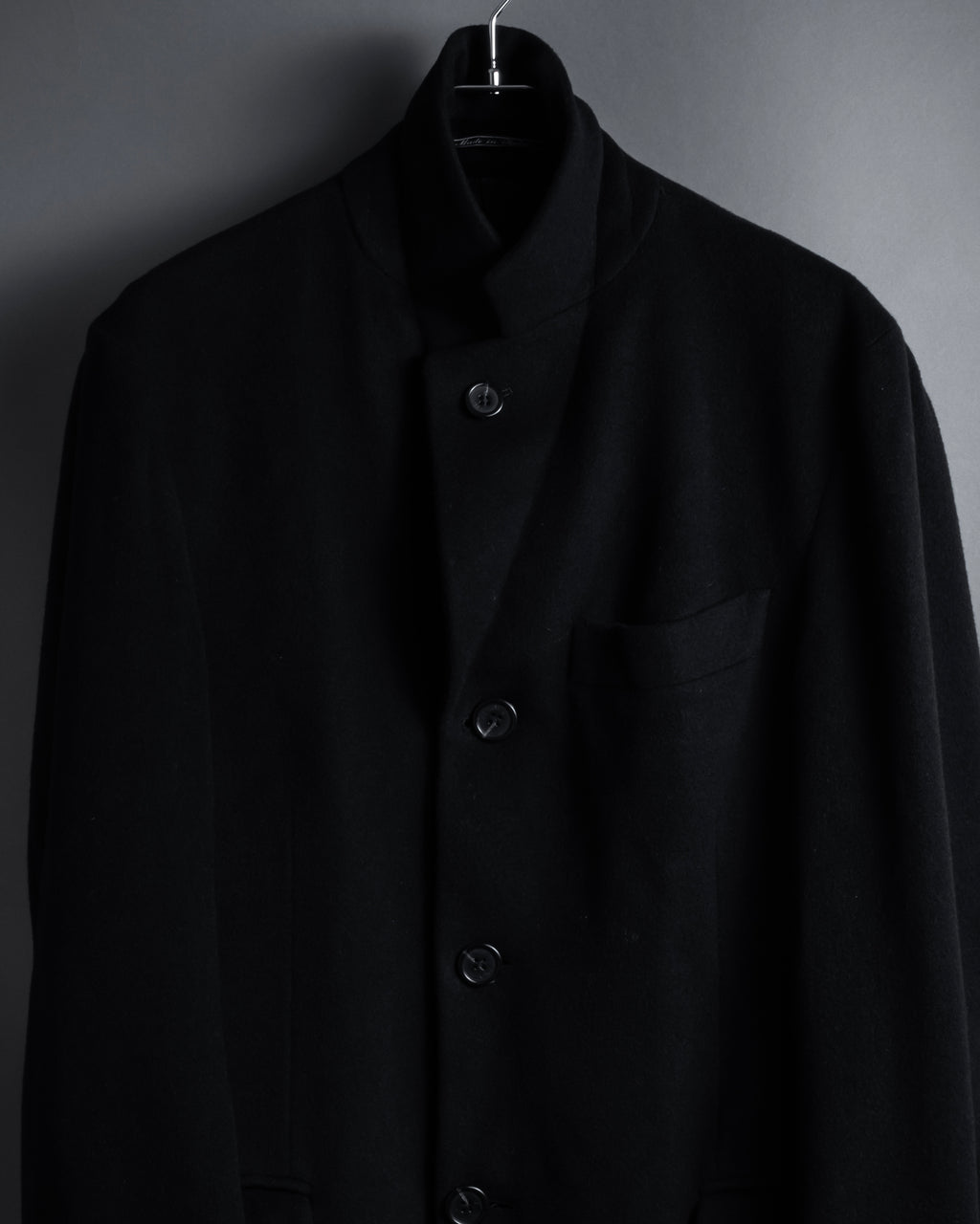 "FENDI" 80's-90's Classic cashmere long chester coat