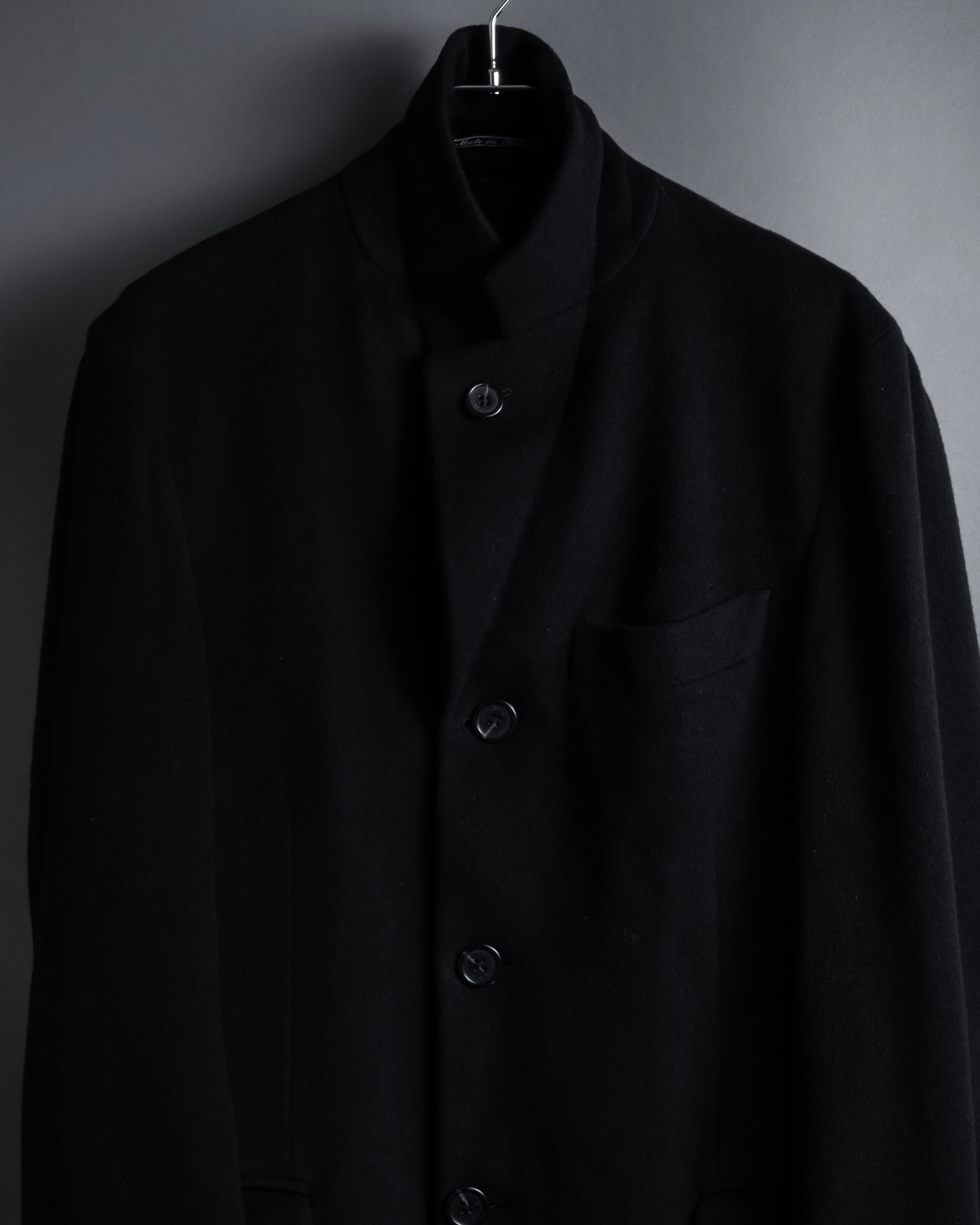 "FENDI" 80's-90's Classic cashmere long chester coat