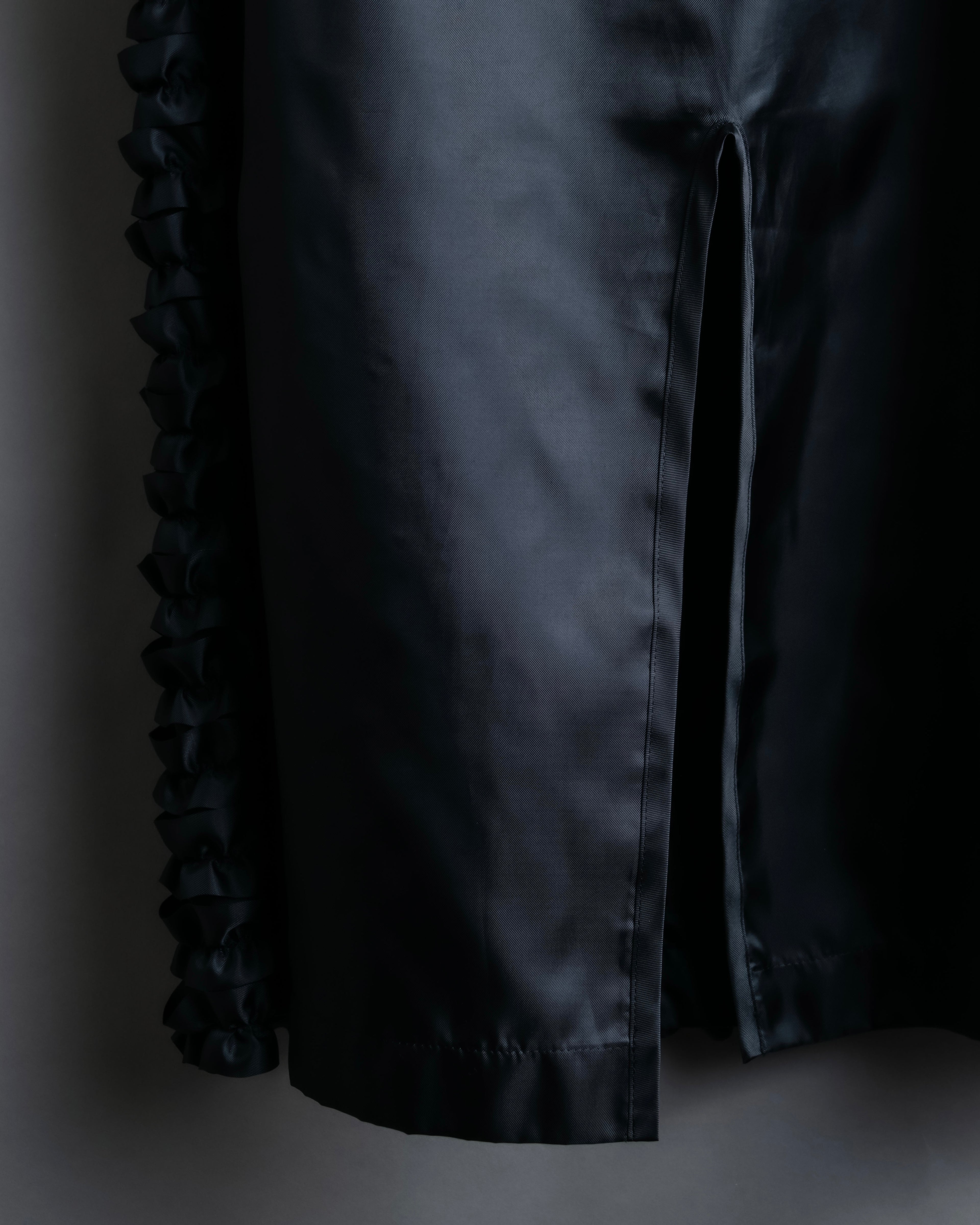 “tricot COMME des Garçons AD1999" Ribbon designed long skirt