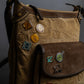 "LOEWE"  160th Anniversary Item outer pocket detail badge design shoulder bag