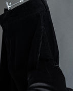 "ARMANI COLLEZIONI" Black corduroy relaxed set up