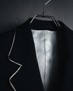 "GUCCI" 2015-2016 Piped tailored blazer