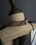 -MOOD Christmas Collections-
"GUCCI" Michele period delicate floral embroidered ribbon tie