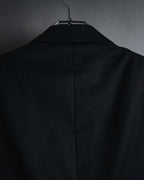 "GIANFRANCO FERRE" 90’s-00’s architecturally tailored three button wool blazer