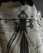 "HERMES" La Musique des Sphères Carre 90 silk scarf